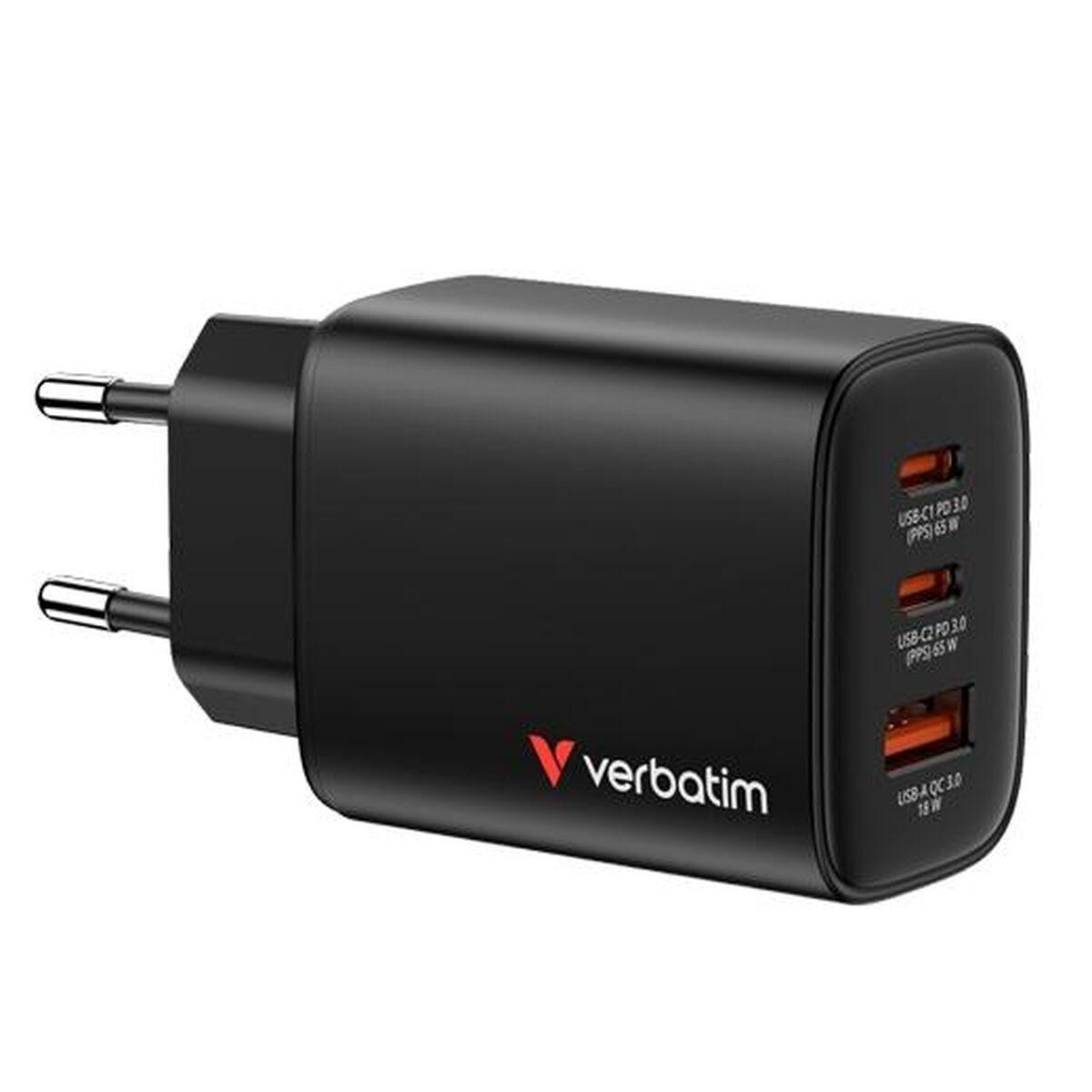 Cabo USB Verbatim 32352 65 W Preto