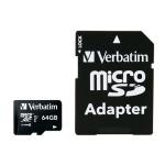 Cartão de Memória Micro SD com Adaptador Verbatim 44084