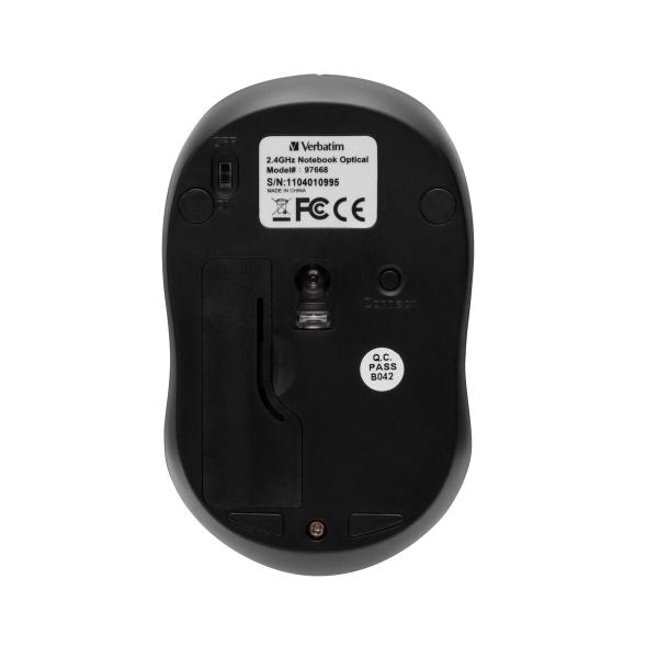 Rato Ótico Verbatim 49042 Preto (1 Unidade)