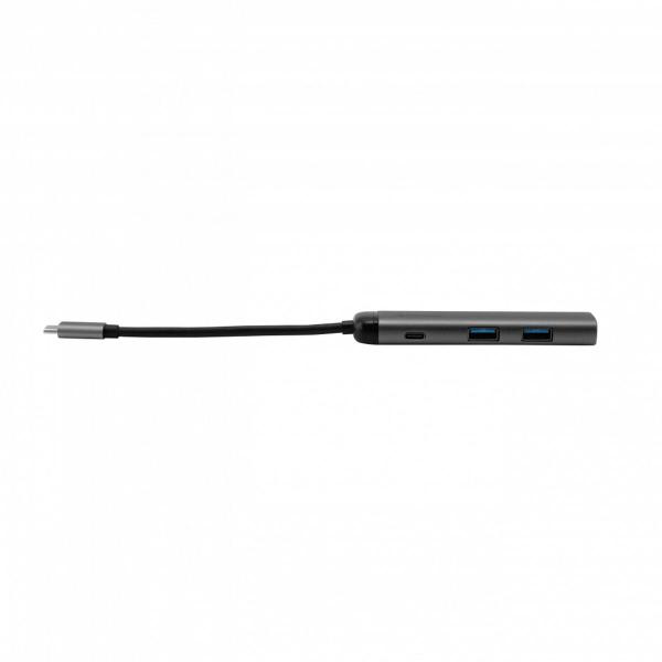 Hub USB Verbatim Prateado