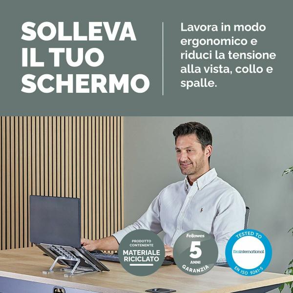 Base de Refrigeração para Portátil Fellowes Alumia 100138867