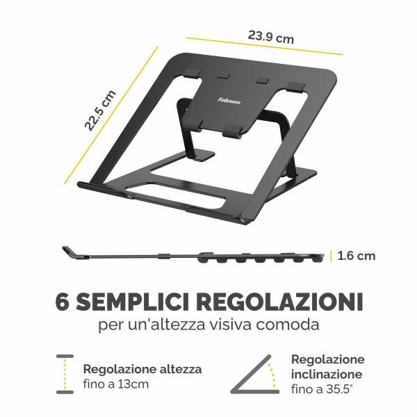 Suporte para laptop Fellowes Alumia 100138868