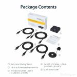 Hub USB Startech HBS304A24A           Preto 5 Gbit/s