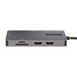 Hub USB Startech 120B-USBC-MULTIPORT Cinzento 15 W