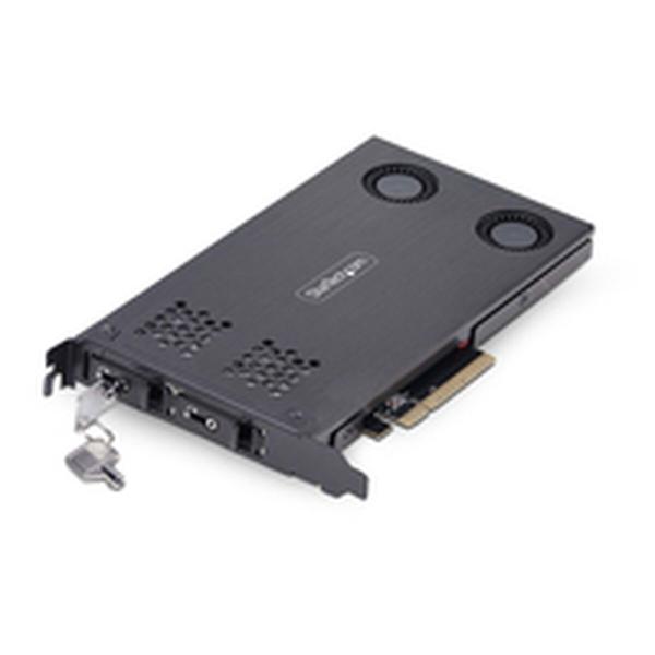 Adaptador para Disco Rígido Startech 2M2-REMOVABLE-PCIE Preto