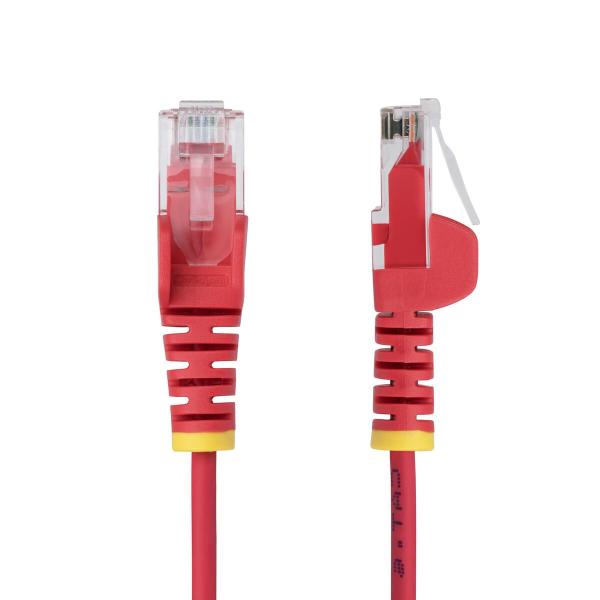 Conector RJ45 Categoria 6 FTP Startech N6PAT200CMRDS Vermelho 2 m