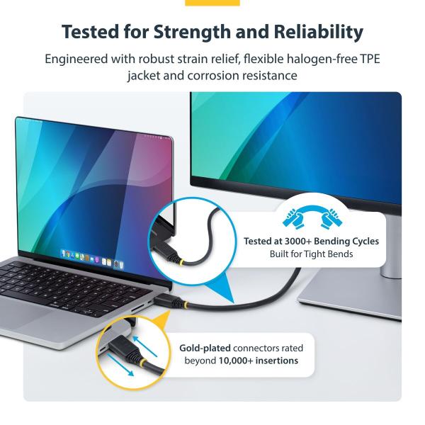 Cabo HDMI Startech HDMI21-CBL-8K60-3M Preto 3 m