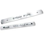 Cinta laminada para máquinas rotuladoras Dymo 31000 Rhino™ 12 mm Alumínio (10 Unidades)