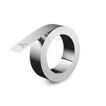 Cinta laminada para máquinas rotuladoras Dymo 31000 Rhino™ 12 mm Alumínio (10 Unidades)