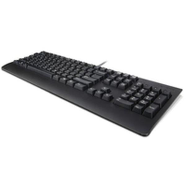 Teclado Lenovo 4X30M86918 Qwerty espanhol Preto