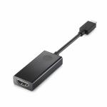 Adaptador USB C para HDMI HP 2PC54AA#ABB Preto