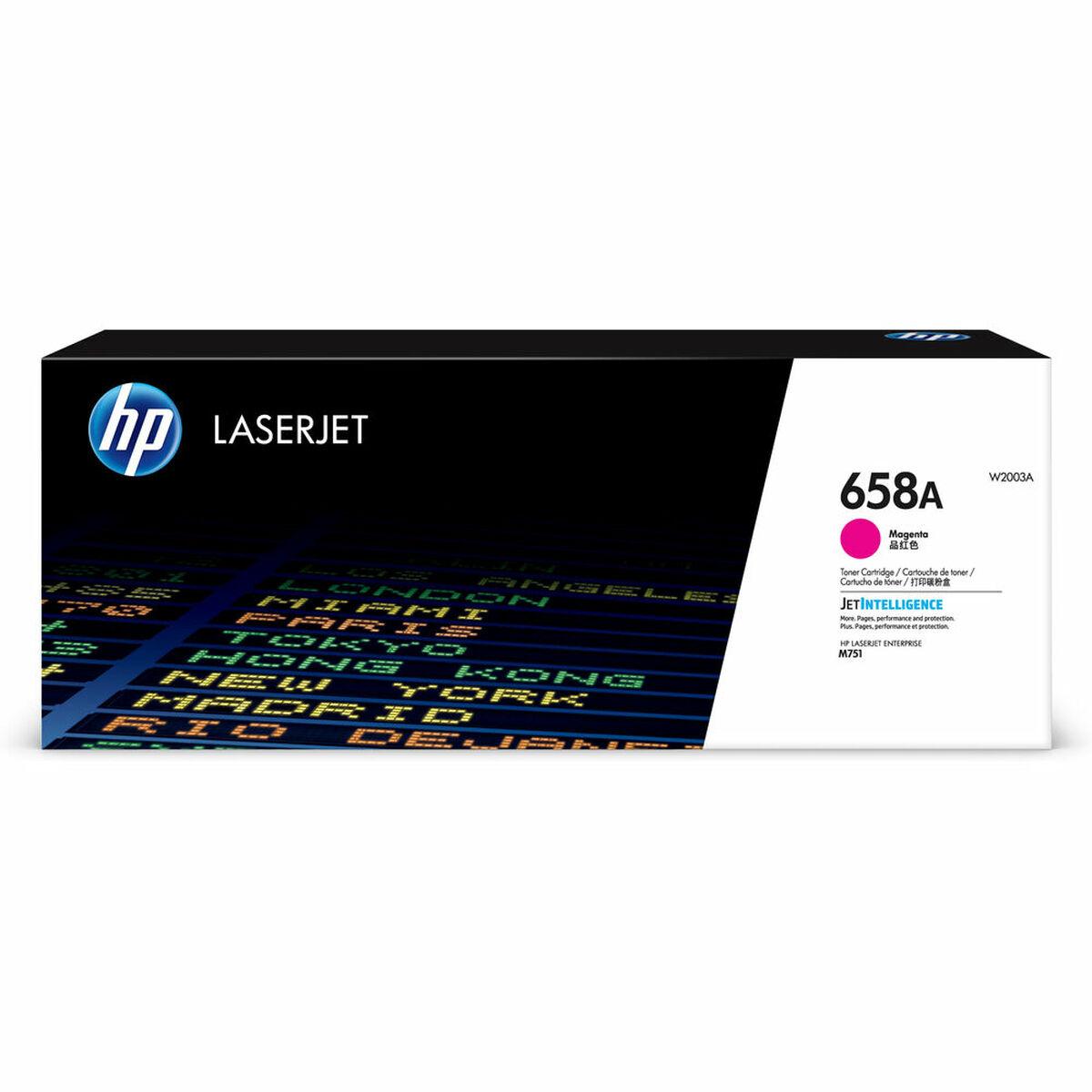 Tóner HP Cartucho de tóner Original HP LaserJet 658A magenta Magenta