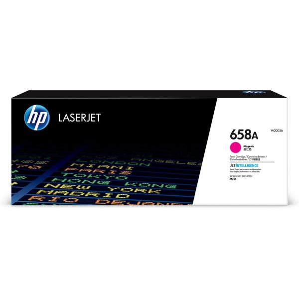 Tóner HP Cartucho de tóner Original HP LaserJet 658A magenta Magenta