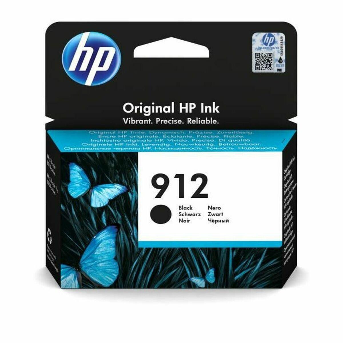 Tinteiro de Tinta Original HP 912 8,29 ml Preto