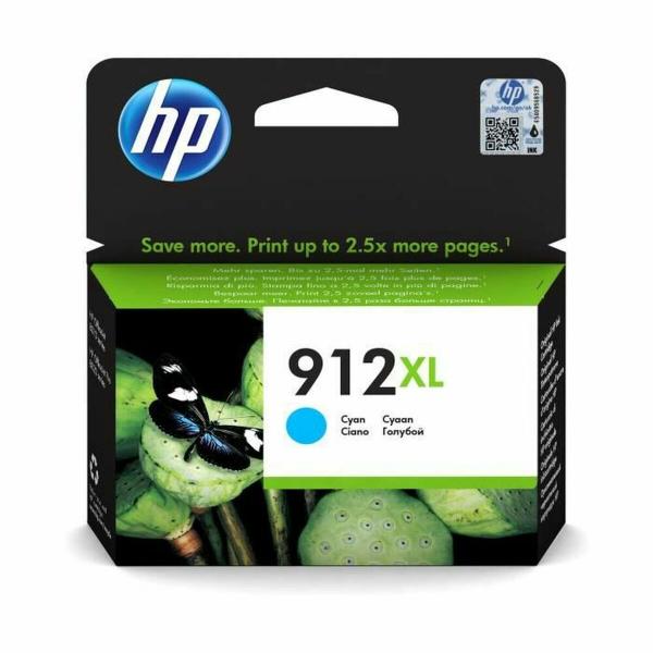 Tinteiro de Tinta Original HP 912XL Ciano