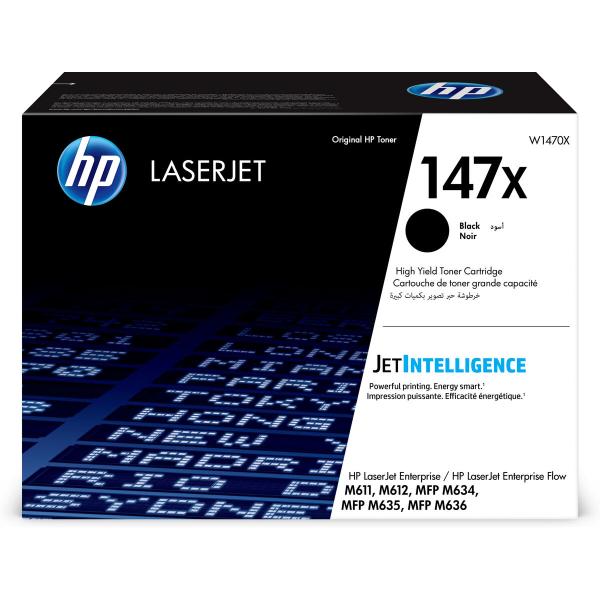 Tinteiro de Tinta Original HP W1470X Preto