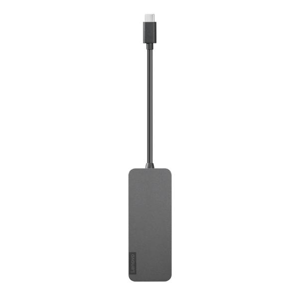 Hub USB Lenovo 4X90X21427 Cinzento