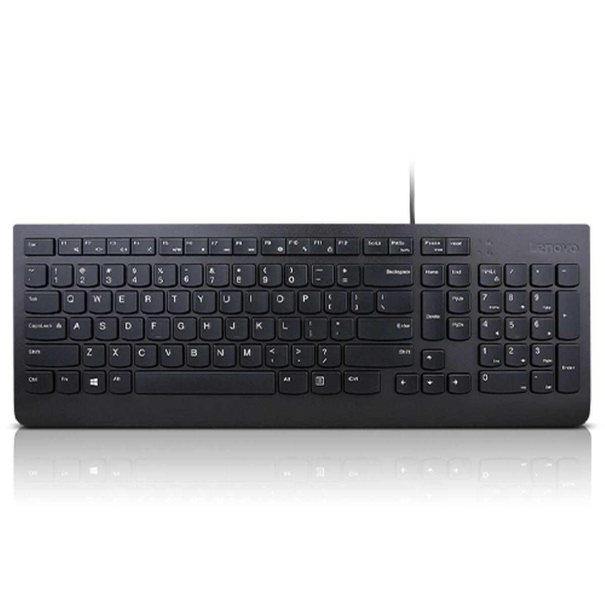 Teclado Lenovo 4Y41C68674 Preto Qwerty espanhol QWERTY