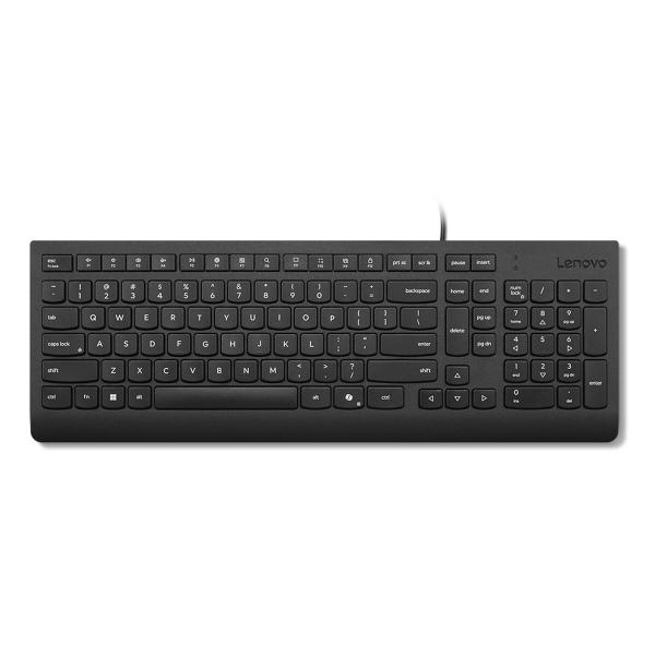 Teclado Lenovo 4Y41R64665 Preto Qwerty espanhol