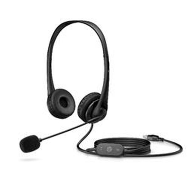 Auriculares com microfone HP 428H5AA#ABB Preto