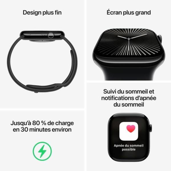 Smartwatch Apple Apple Watch Series 10 46 mm 1,95" Cinzento Ø 46 mm