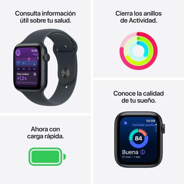 Smartwatch Apple MEHC4QL/A Preto 40 mm