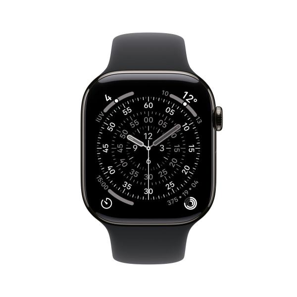 Smartwatch Apple MFD24QL/A Preto Titânio Ardósia 46 mm