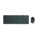 Teclado e Rato HP 150 Preto Qwerty espanhol