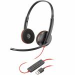 Auriculares Poly 7S4L6AA Preto