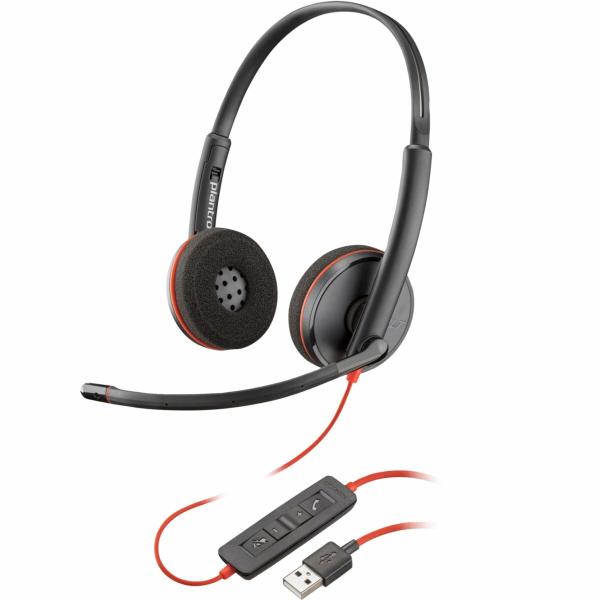 Auriculares Poly 7S4L6AA Preto