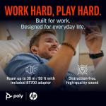 Auriculares Poly 7Y8M0AA Preto