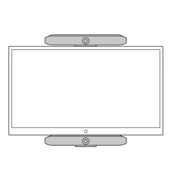 Suporte de Teto para Prejetor Poly 875L2AA