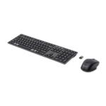 Teclado e Rato HP 9T5A9AA Preto Inglês QWERTY