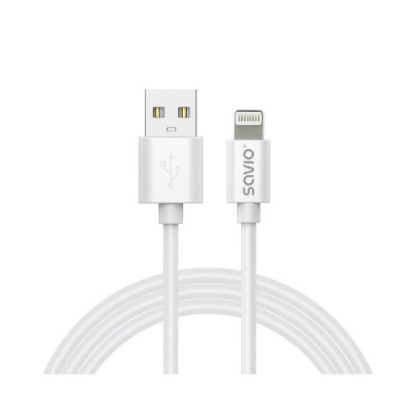 CABLE USB-A-LIGHTNING SAVIO CL-192