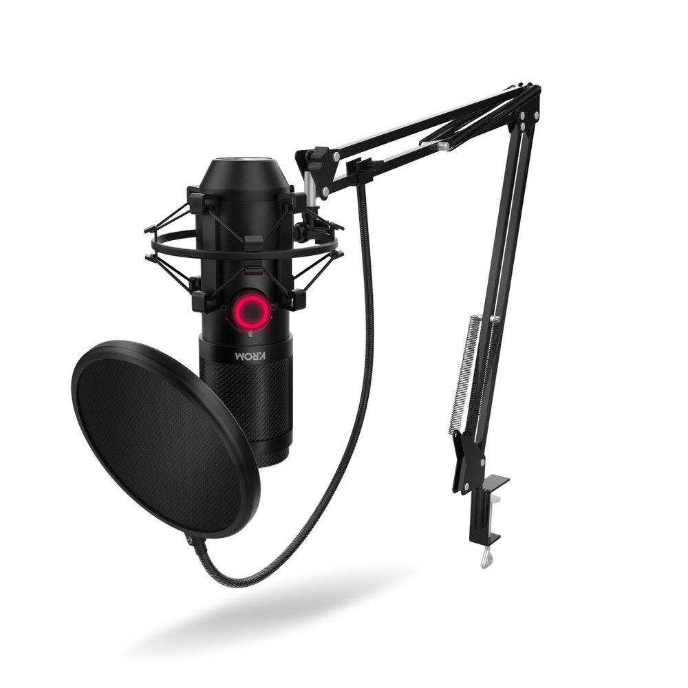 MICROPHONE WITH KROM CAPSULE STAND