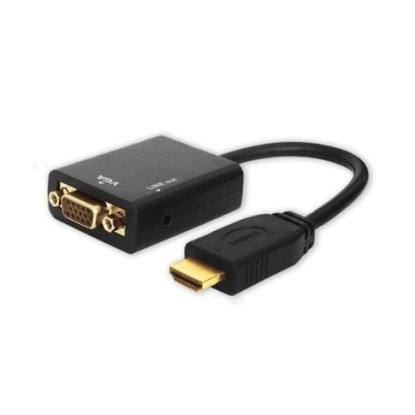 HDMI (M) TO VGA (F) ADAPTER WITH AUDIO SAVIO CL-23