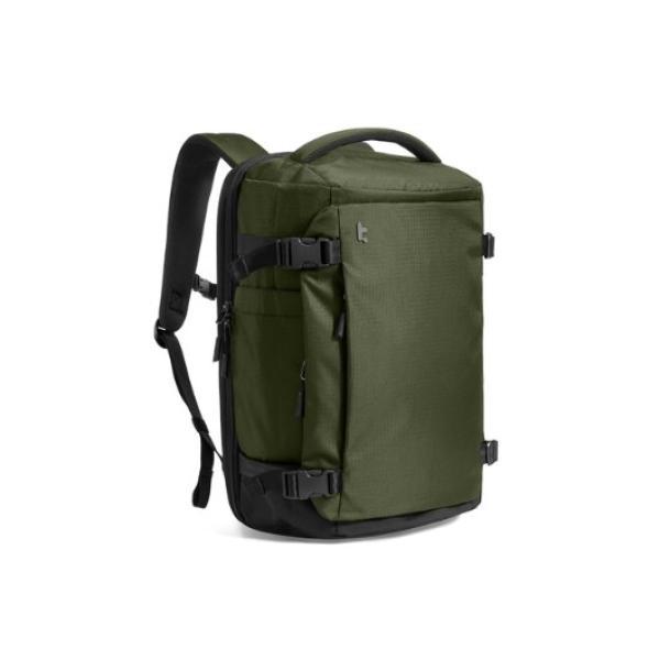 TOMTOC NAVIGATOR T66 L GREEN LAPTOP BACKPACK
