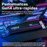 Disco Duro Crucial CT4000T500SSD5 4 TB SSD