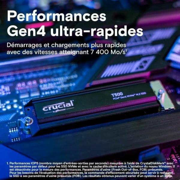 Disco Duro Crucial CT4000T500SSD5 4 TB SSD