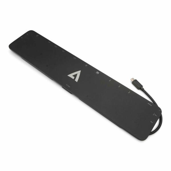 Hub USB V7 DOCKUCPT01 Preto 100 W