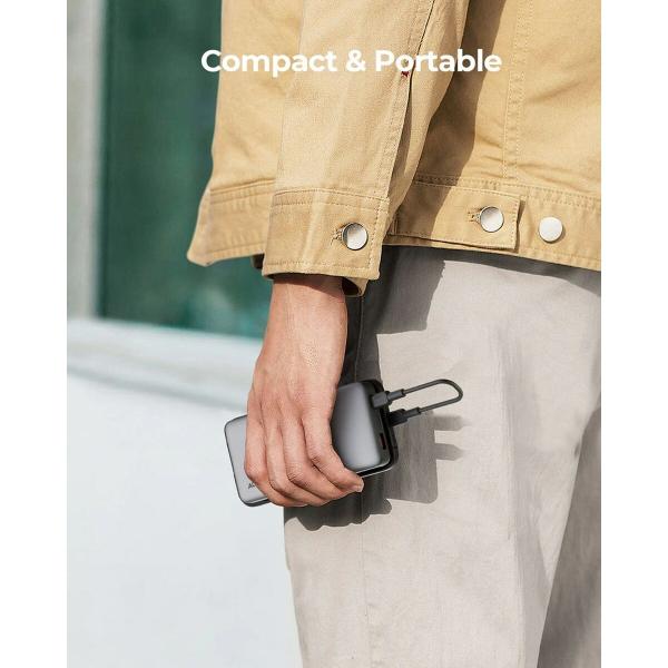 Powerbank Aukey PB-Y41 Cinzento 10000 mAh