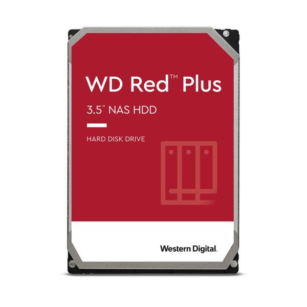 Disco Duro Western Digital WD Red Plus NAS 3,5" 5400 rpm