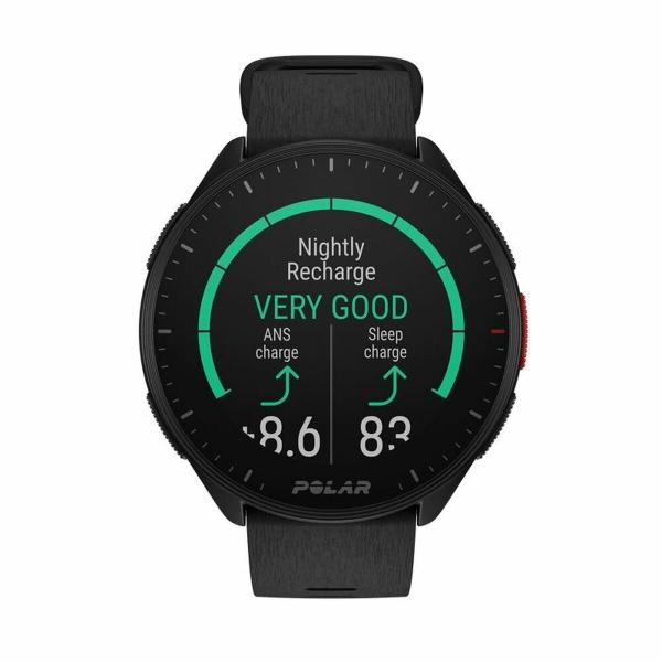 Smartwatch com Pedómetro Polar Preto 1,2" Ø 45 mm