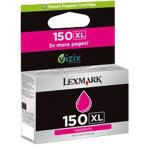 Tinteiro de Tinta Original Lexmark 150XL Magenta