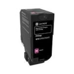 Tóner Original Lexmark 74C20M0 Magenta (1 Unidade)