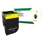 Tóner Lexmark Amarelo Preto
