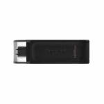 Memória USB Kingston DT70/128GB usb c Preto 128 GB