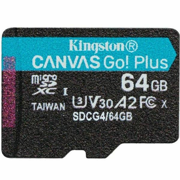 Cartão de Memória Micro SDXC Kingston CANVAS Select Plus 64 GB