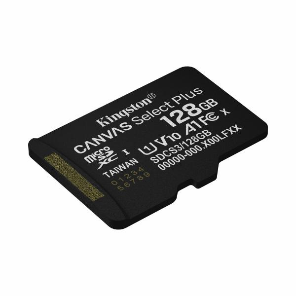 Cartão de Memória Micro SD com Adaptador Kingston SDCS3/128GBSP 128 GB