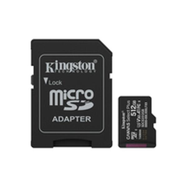 Cartão de Memória Micro SD com Adaptador Kingston SDCS3/512GB 512 GB